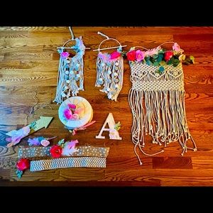 Boho chic party/bedroom decor.